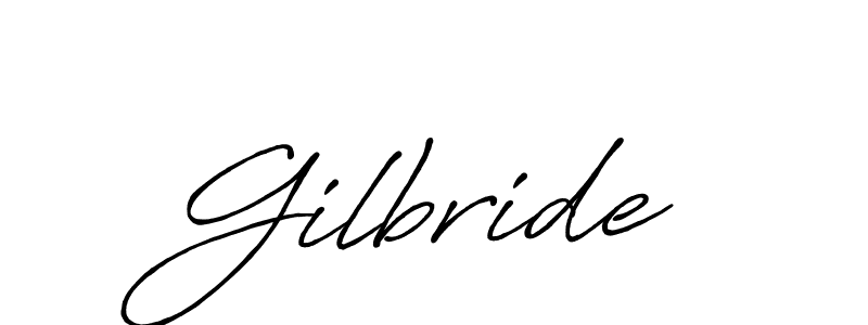 Also we have Gilbride name is the best signature style. Create professional handwritten signature collection using Antro_Vectra_Bolder autograph style. Gilbride signature style 7 images and pictures png