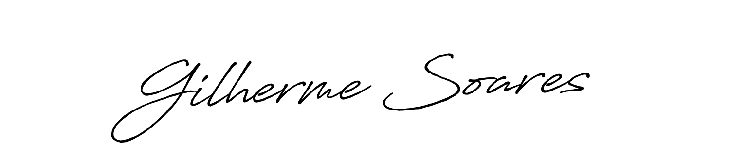 You should practise on your own different ways (Antro_Vectra_Bolder) to write your name (Gilherme Soares) in signature. don't let someone else do it for you. Gilherme Soares signature style 7 images and pictures png