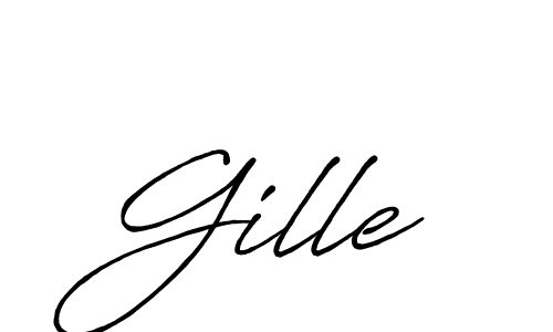 Once you've used our free online signature maker to create your best signature Antro_Vectra_Bolder style, it's time to enjoy all of the benefits that Gille name signing documents. Gille signature style 7 images and pictures png