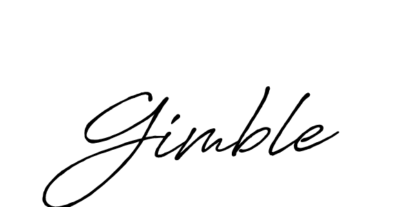 Also You can easily find your signature by using the search form. We will create Gimble name handwritten signature images for you free of cost using Antro_Vectra_Bolder sign style. Gimble signature style 7 images and pictures png