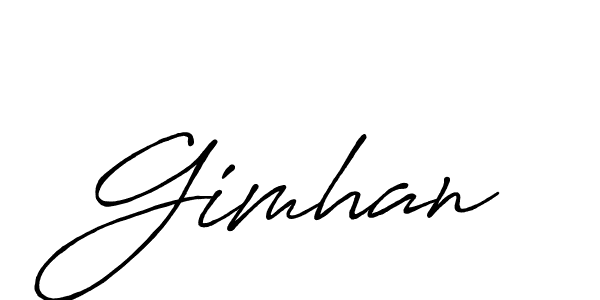 It looks lik you need a new signature style for name Gimhan. Design unique handwritten (Antro_Vectra_Bolder) signature with our free signature maker in just a few clicks. Gimhan signature style 7 images and pictures png