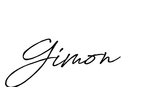 Here are the top 10 professional signature styles for the name Gimon. These are the best autograph styles you can use for your name. Gimon signature style 7 images and pictures png