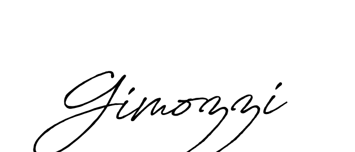 Gimozzi stylish signature style. Best Handwritten Sign (Antro_Vectra_Bolder) for my name. Handwritten Signature Collection Ideas for my name Gimozzi. Gimozzi signature style 7 images and pictures png