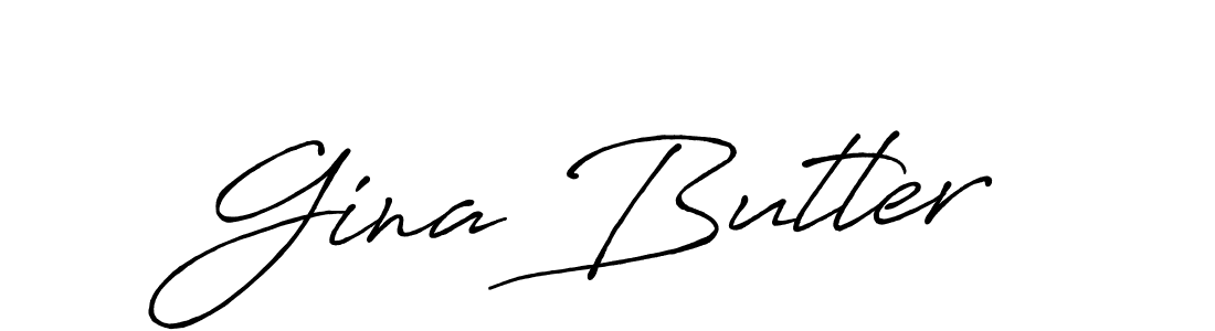 Make a beautiful signature design for name Gina Butler. Use this online signature maker to create a handwritten signature for free. Gina Butler signature style 7 images and pictures png