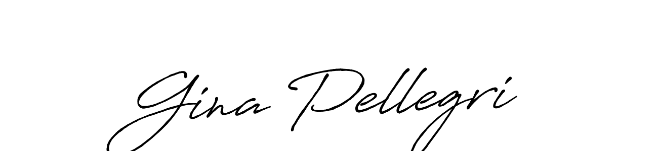 Also we have Gina Pellegri name is the best signature style. Create professional handwritten signature collection using Antro_Vectra_Bolder autograph style. Gina Pellegri signature style 7 images and pictures png