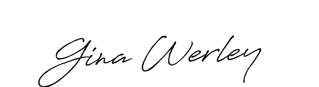 How to Draw Gina Werley signature style? Antro_Vectra_Bolder is a latest design signature styles for name Gina Werley. Gina Werley signature style 7 images and pictures png