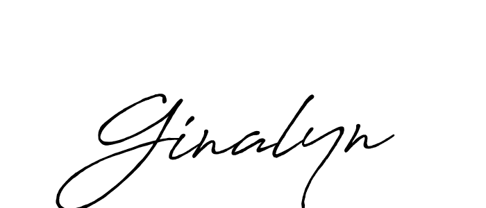 How to make Ginalyn name signature. Use Antro_Vectra_Bolder style for creating short signs online. This is the latest handwritten sign. Ginalyn signature style 7 images and pictures png