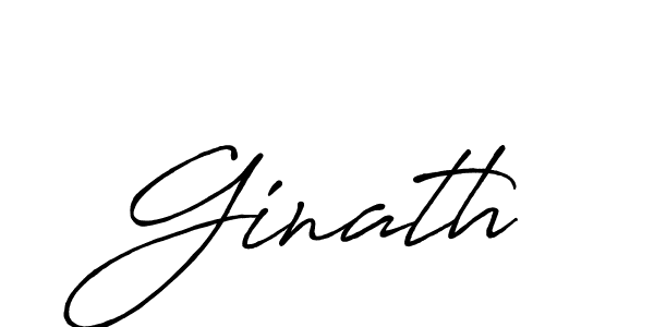 Design your own signature with our free online signature maker. With this signature software, you can create a handwritten (Antro_Vectra_Bolder) signature for name Ginath. Ginath signature style 7 images and pictures png