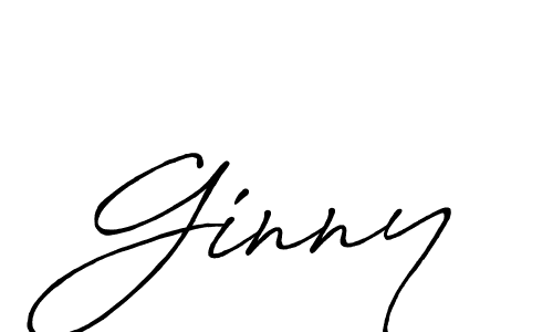 Ginny stylish signature style. Best Handwritten Sign (Antro_Vectra_Bolder) for my name. Handwritten Signature Collection Ideas for my name Ginny. Ginny signature style 7 images and pictures png