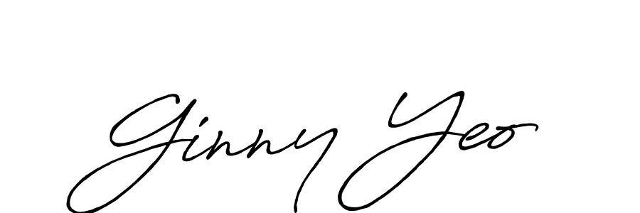 Also we have Ginny Yeo name is the best signature style. Create professional handwritten signature collection using Antro_Vectra_Bolder autograph style. Ginny Yeo signature style 7 images and pictures png