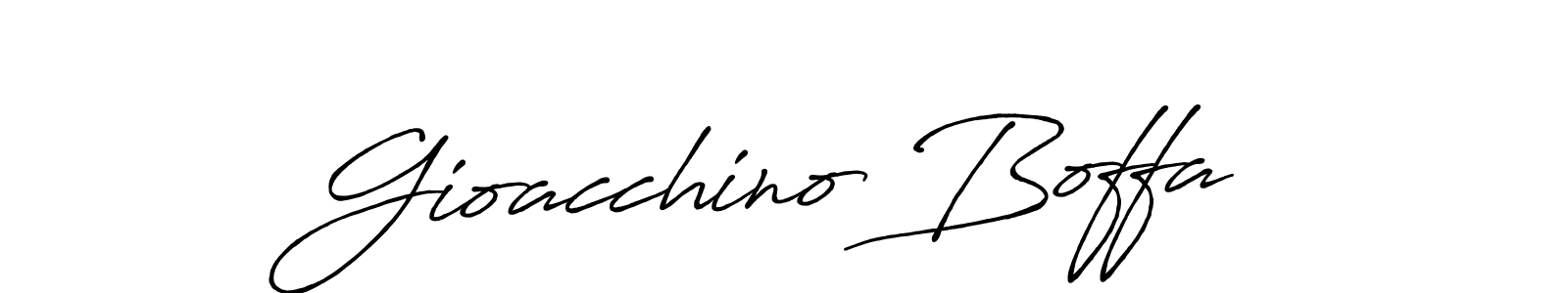 Gioacchino Boffa stylish signature style. Best Handwritten Sign (Antro_Vectra_Bolder) for my name. Handwritten Signature Collection Ideas for my name Gioacchino Boffa. Gioacchino Boffa signature style 7 images and pictures png