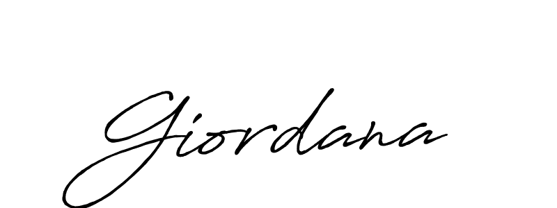 You should practise on your own different ways (Antro_Vectra_Bolder) to write your name (Giordana) in signature. don't let someone else do it for you. Giordana signature style 7 images and pictures png