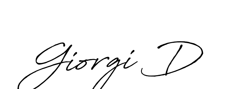 Best and Professional Signature Style for Giorgi D. Antro_Vectra_Bolder Best Signature Style Collection. Giorgi D signature style 7 images and pictures png