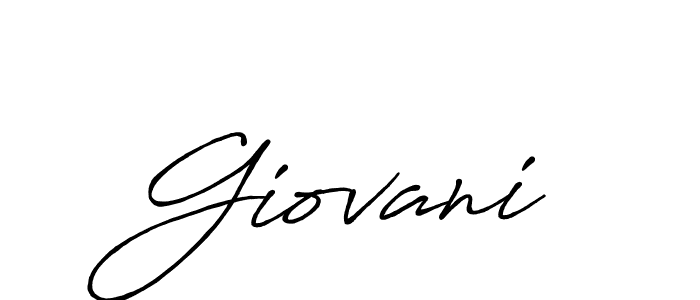 How to make Giovani signature? Antro_Vectra_Bolder is a professional autograph style. Create handwritten signature for Giovani name. Giovani signature style 7 images and pictures png