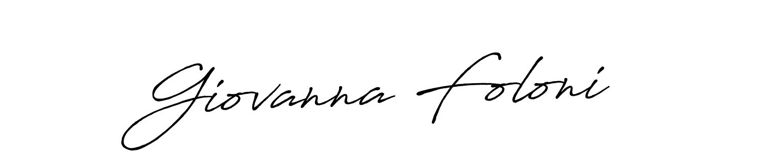 Check out images of Autograph of Giovanna Foloni name. Actor Giovanna Foloni Signature Style. Antro_Vectra_Bolder is a professional sign style online. Giovanna Foloni signature style 7 images and pictures png