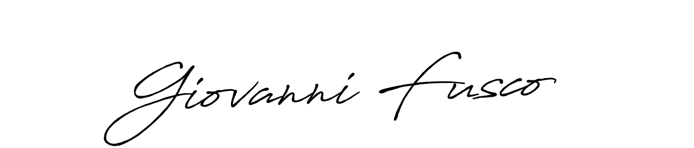 Also we have Giovanni Fusco name is the best signature style. Create professional handwritten signature collection using Antro_Vectra_Bolder autograph style. Giovanni Fusco signature style 7 images and pictures png