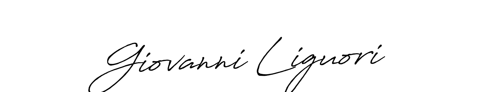 It looks lik you need a new signature style for name Giovanni Liguori. Design unique handwritten (Antro_Vectra_Bolder) signature with our free signature maker in just a few clicks. Giovanni Liguori signature style 7 images and pictures png