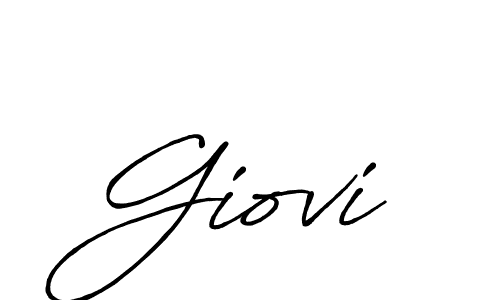 Make a beautiful signature design for name Giovi. Use this online signature maker to create a handwritten signature for free. Giovi signature style 7 images and pictures png