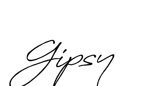 Design your own signature with our free online signature maker. With this signature software, you can create a handwritten (Antro_Vectra_Bolder) signature for name Gipsy. Gipsy signature style 7 images and pictures png