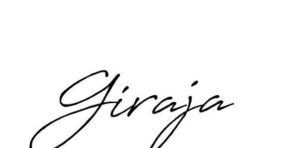 Once you've used our free online signature maker to create your best signature Antro_Vectra_Bolder style, it's time to enjoy all of the benefits that Giraja name signing documents. Giraja signature style 7 images and pictures png