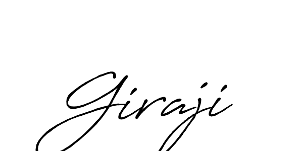 Once you've used our free online signature maker to create your best signature Antro_Vectra_Bolder style, it's time to enjoy all of the benefits that Giraji name signing documents. Giraji signature style 7 images and pictures png