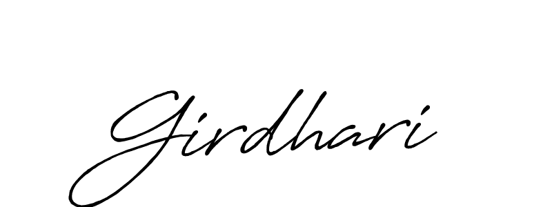 Similarly Antro_Vectra_Bolder is the best handwritten signature design. Signature creator online .You can use it as an online autograph creator for name Girdhari. Girdhari signature style 7 images and pictures png