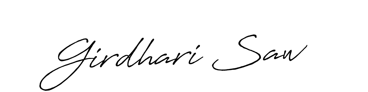 Here are the top 10 professional signature styles for the name Girdhari Saw. These are the best autograph styles you can use for your name. Girdhari Saw signature style 7 images and pictures png