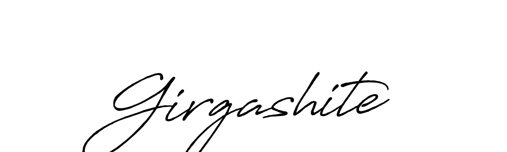 Girgashite stylish signature style. Best Handwritten Sign (Antro_Vectra_Bolder) for my name. Handwritten Signature Collection Ideas for my name Girgashite. Girgashite signature style 7 images and pictures png