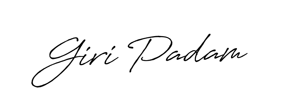 You can use this online signature creator to create a handwritten signature for the name Giri Padam. This is the best online autograph maker. Giri Padam signature style 7 images and pictures png