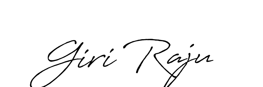 Once you've used our free online signature maker to create your best signature Antro_Vectra_Bolder style, it's time to enjoy all of the benefits that Giri Raju name signing documents. Giri Raju signature style 7 images and pictures png