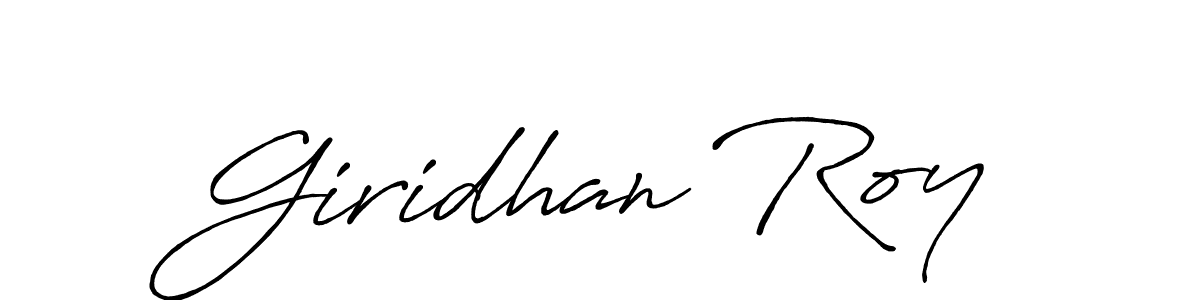 Here are the top 10 professional signature styles for the name Giridhan Roy. These are the best autograph styles you can use for your name. Giridhan Roy signature style 7 images and pictures png