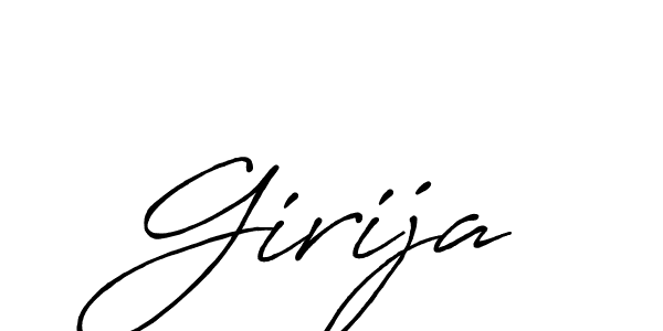 This is the best signature style for the Girija name. Also you like these signature font (Antro_Vectra_Bolder). Mix name signature. Girija signature style 7 images and pictures png