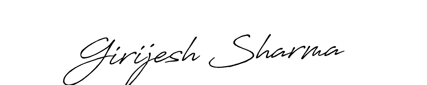 See photos of Girijesh Sharma official signature by Spectra . Check more albums & portfolios. Read reviews & check more about Antro_Vectra_Bolder font. Girijesh Sharma signature style 7 images and pictures png