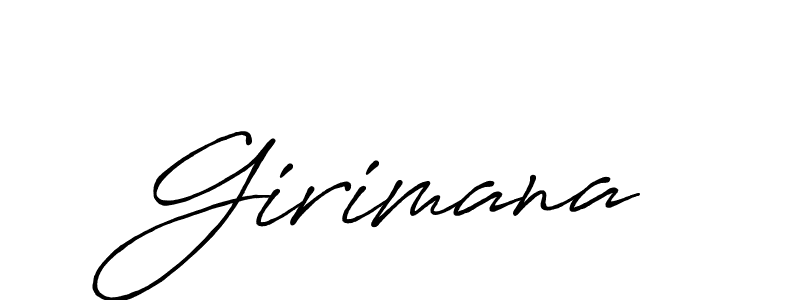 Here are the top 10 professional signature styles for the name Girimana. These are the best autograph styles you can use for your name. Girimana signature style 7 images and pictures png