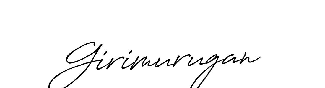 Once you've used our free online signature maker to create your best signature Antro_Vectra_Bolder style, it's time to enjoy all of the benefits that Girimurugan name signing documents. Girimurugan signature style 7 images and pictures png