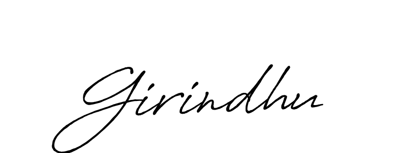 Make a beautiful signature design for name Girindhu. Use this online signature maker to create a handwritten signature for free. Girindhu signature style 7 images and pictures png