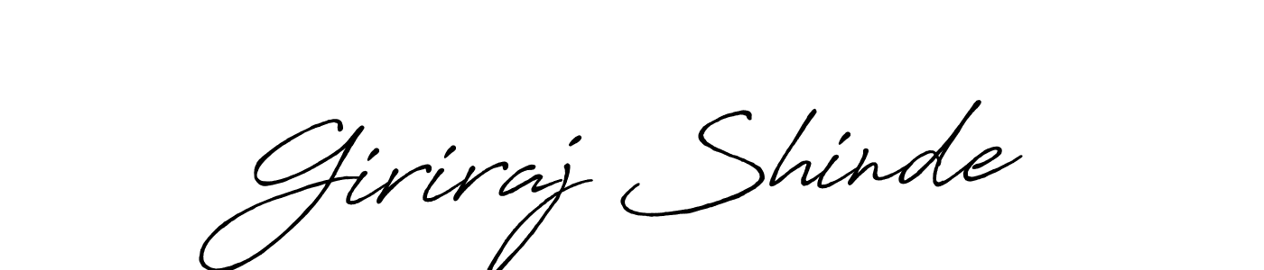 You can use this online signature creator to create a handwritten signature for the name Giriraj Shinde. This is the best online autograph maker. Giriraj Shinde signature style 7 images and pictures png