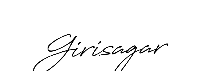 How to Draw Girisagar signature style? Antro_Vectra_Bolder is a latest design signature styles for name Girisagar. Girisagar signature style 7 images and pictures png