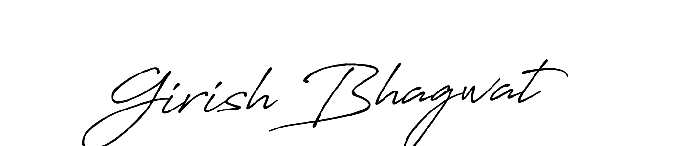 It looks lik you need a new signature style for name Girish Bhagwat. Design unique handwritten (Antro_Vectra_Bolder) signature with our free signature maker in just a few clicks. Girish Bhagwat signature style 7 images and pictures png