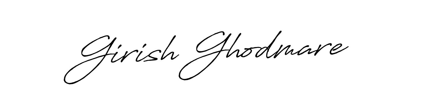 Make a short Girish Ghodmare signature style. Manage your documents anywhere anytime using Antro_Vectra_Bolder. Create and add eSignatures, submit forms, share and send files easily. Girish Ghodmare signature style 7 images and pictures png