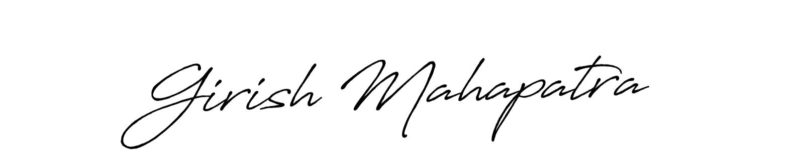 See photos of Girish Mahapatra official signature by Spectra . Check more albums & portfolios. Read reviews & check more about Antro_Vectra_Bolder font. Girish Mahapatra signature style 7 images and pictures png