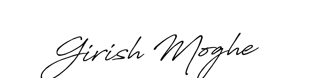 Make a short Girish Moghe signature style. Manage your documents anywhere anytime using Antro_Vectra_Bolder. Create and add eSignatures, submit forms, share and send files easily. Girish Moghe signature style 7 images and pictures png