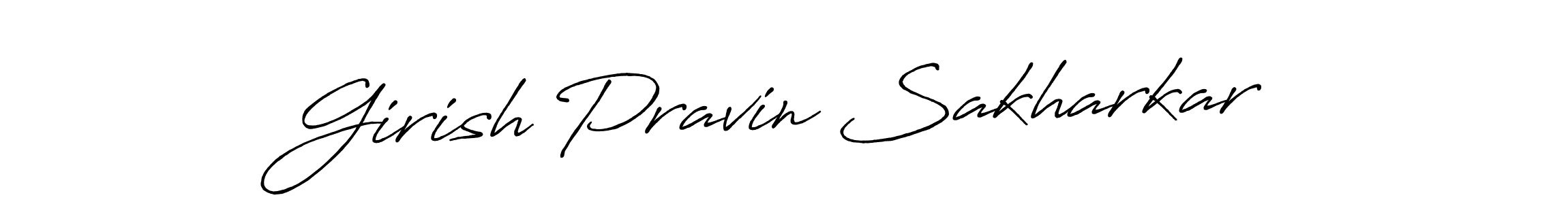 Make a beautiful signature design for name Girish Pravin Sakharkar. Use this online signature maker to create a handwritten signature for free. Girish Pravin Sakharkar signature style 7 images and pictures png