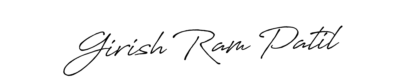 Make a beautiful signature design for name Girish Ram Patil. Use this online signature maker to create a handwritten signature for free. Girish Ram Patil signature style 7 images and pictures png