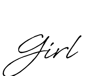 How to make Girl name signature. Use Antro_Vectra_Bolder style for creating short signs online. This is the latest handwritten sign. Girl signature style 7 images and pictures png