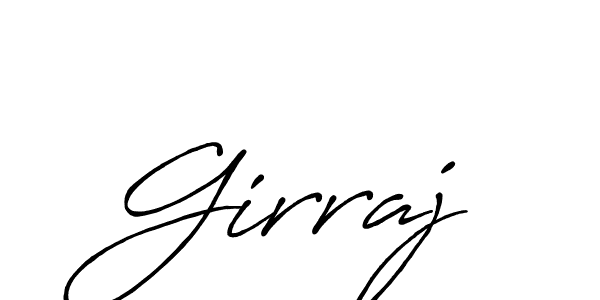 You should practise on your own different ways (Antro_Vectra_Bolder) to write your name (Girraj) in signature. don't let someone else do it for you. Girraj signature style 7 images and pictures png