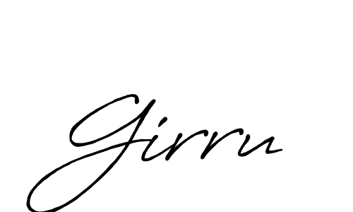 Antro_Vectra_Bolder is a professional signature style that is perfect for those who want to add a touch of class to their signature. It is also a great choice for those who want to make their signature more unique. Get Girru name to fancy signature for free. Girru signature style 7 images and pictures png