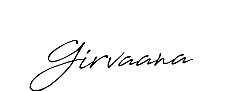 Make a beautiful signature design for name Girvaana. Use this online signature maker to create a handwritten signature for free. Girvaana signature style 7 images and pictures png