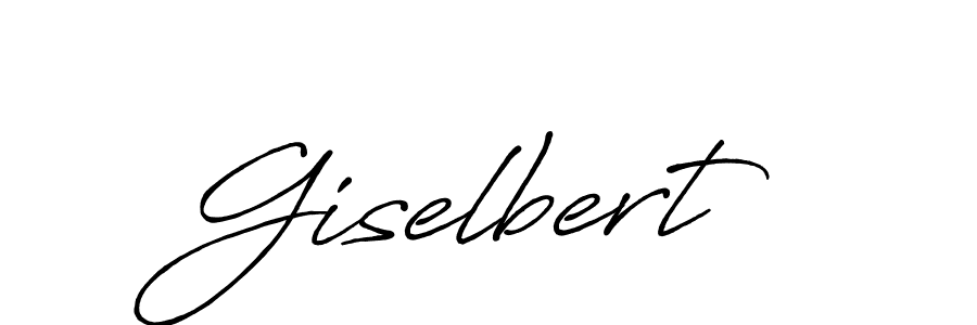 Also You can easily find your signature by using the search form. We will create Giselbert name handwritten signature images for you free of cost using Antro_Vectra_Bolder sign style. Giselbert signature style 7 images and pictures png