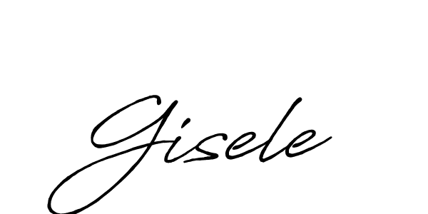 It looks lik you need a new signature style for name Gisele. Design unique handwritten (Antro_Vectra_Bolder) signature with our free signature maker in just a few clicks. Gisele signature style 7 images and pictures png